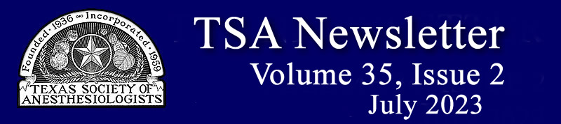 Read the latest TSA Newsletter